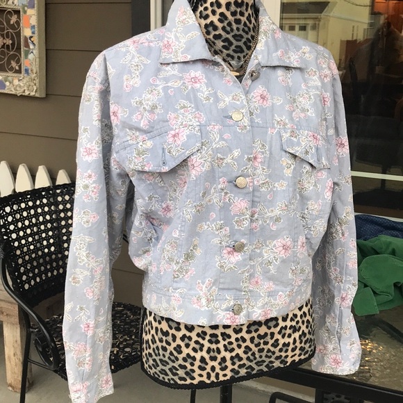 Vintage chambray crop jacket - Picture 3 of 7